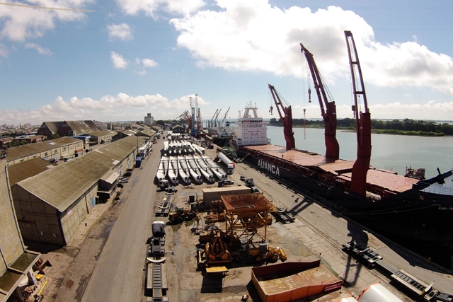 Porto do Rio Grande atinge recorde histórico de movimentação para um único mês