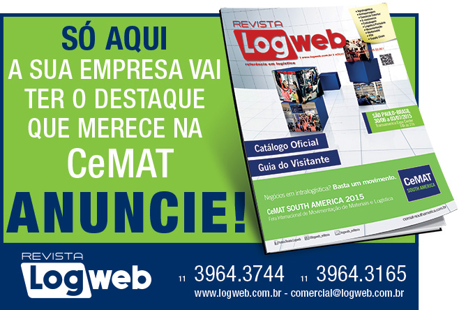 Revista Logweb é mídia oficial da CeMAT SOUTH AMERICA 2015