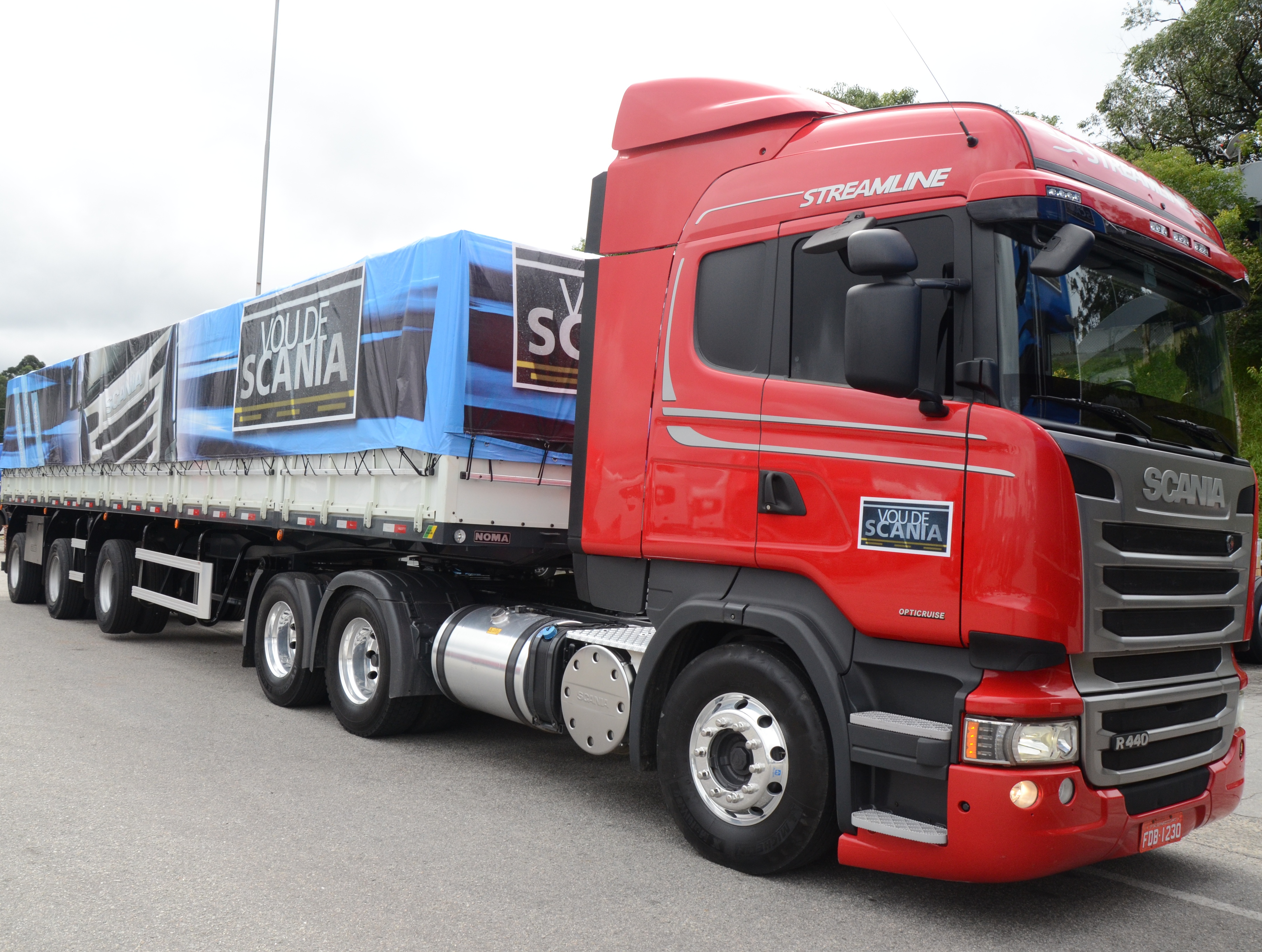 Caravana Vou de Scania estará em João Pessoa até sexta