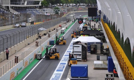 Equipamentos para o GP de Fórmula 1 no Brasil começam a chegar em Interlagos dia 3