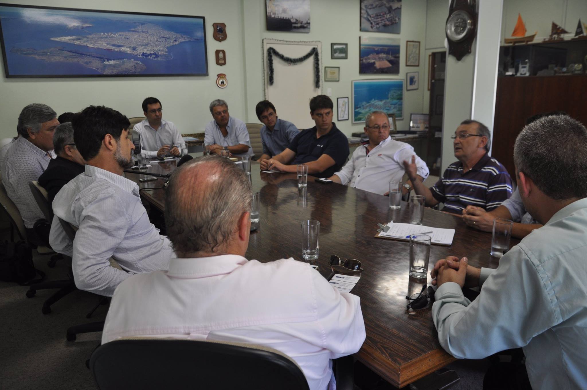 Reunião com ALL debate linha ferroviária