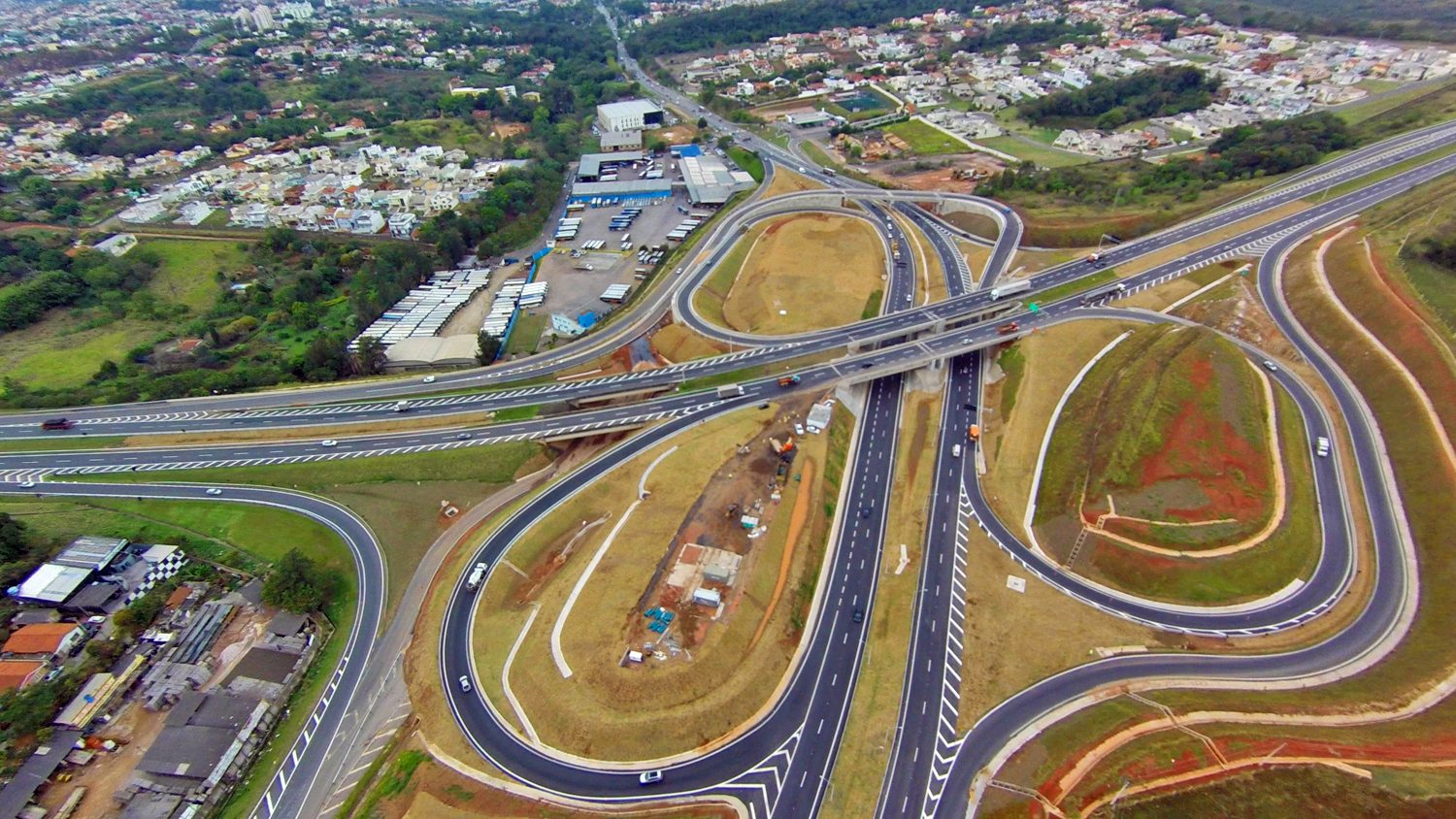 Trevo de Valinhos recebe obras a partir desta quarta, dia 9