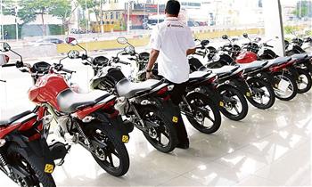 Venda de motos usadas bate recorde em 2015