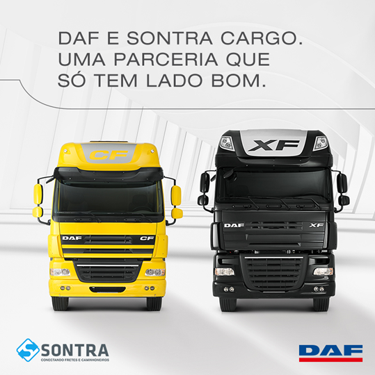 DAF Caminhões Brasil anuncia parceria com a Sontra Cargo