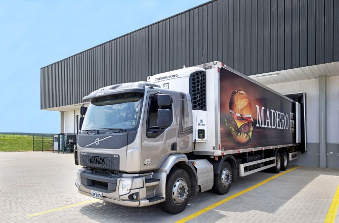 Madero transporta carnes e alimentos com equipamentos de refrigeração Thermo King®