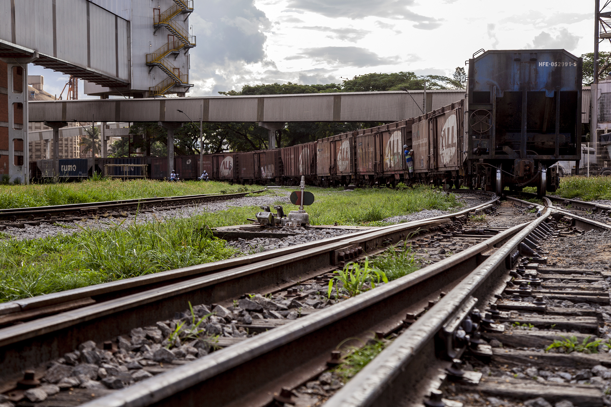 Transporte de cargas por trens cresce 15% nos Portos do Paraná