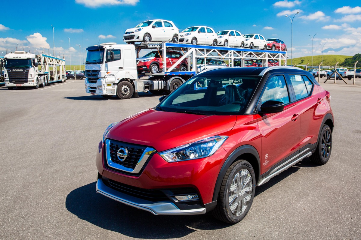 Complexo Industrial da Nissan em Resende chega ao marco de 50 mil carros produzidos para exportação