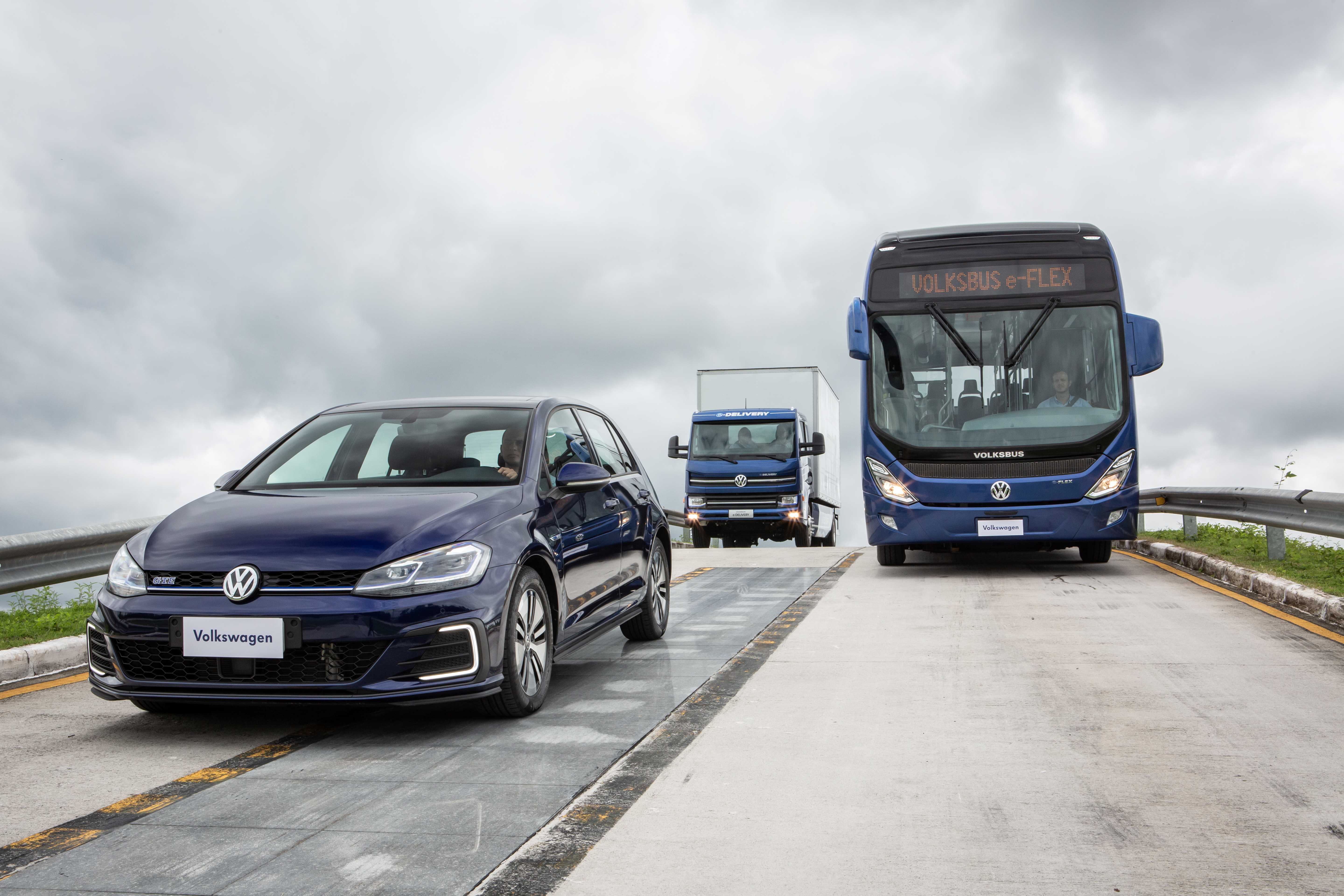 Volkswagen apresenta sinergia para portfólio completo de transporte elétrico