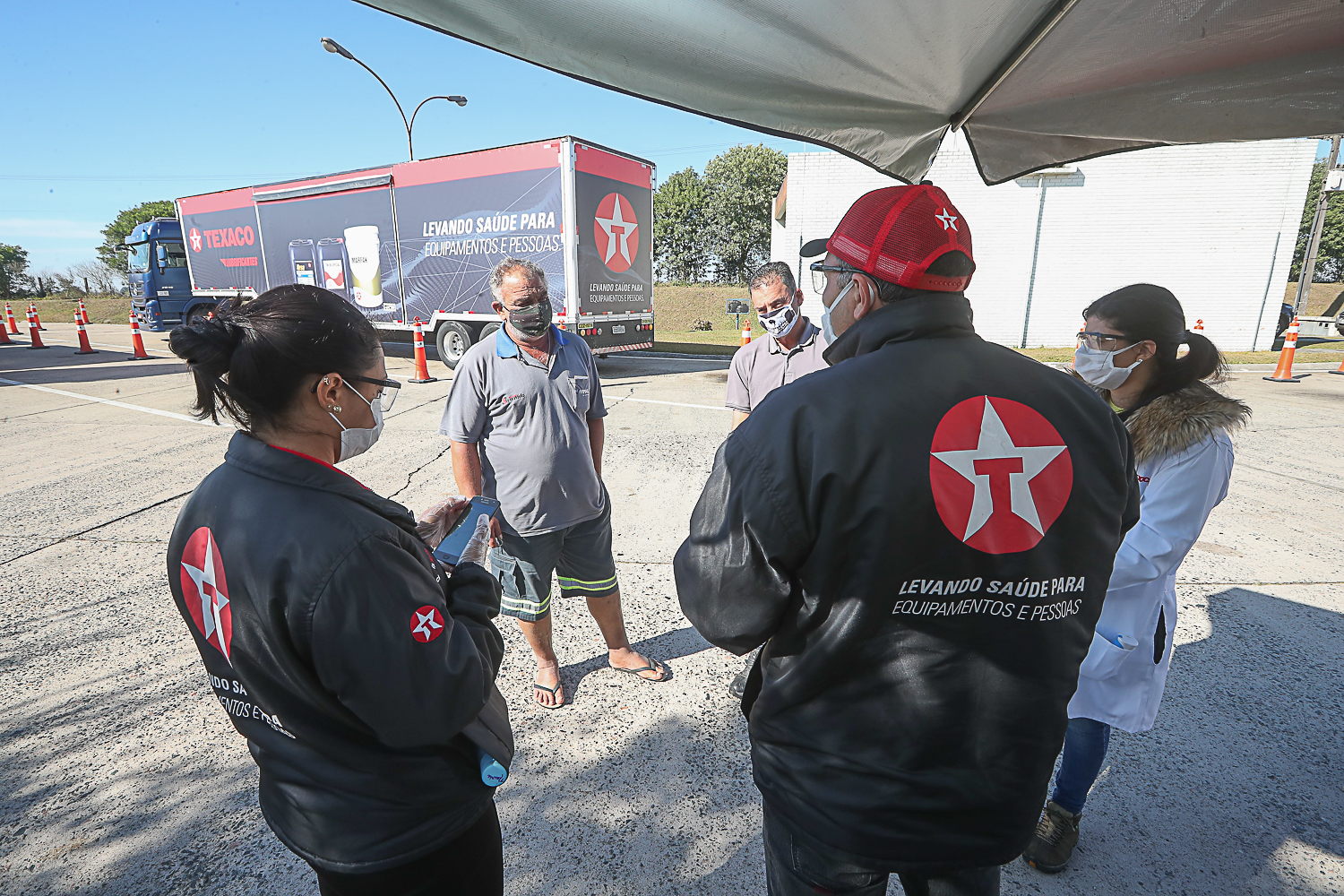 CCR e Texaco mantêm programação de ações em apoio a caminhoneiros para o combate ao Covid-19