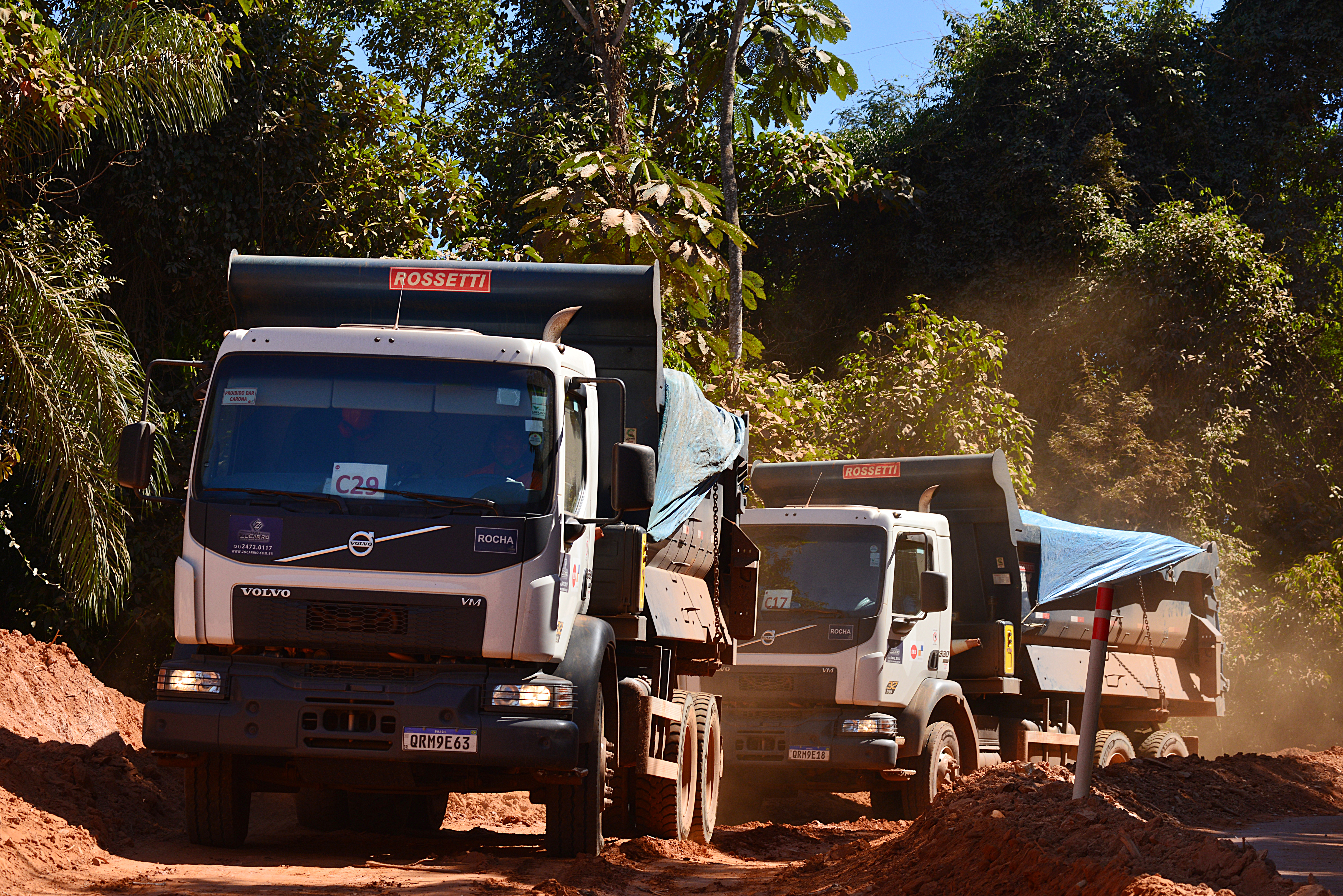 Por I-Shift, Zocar Rio amplia frota com 120 Volvo VM de 32 toneladas