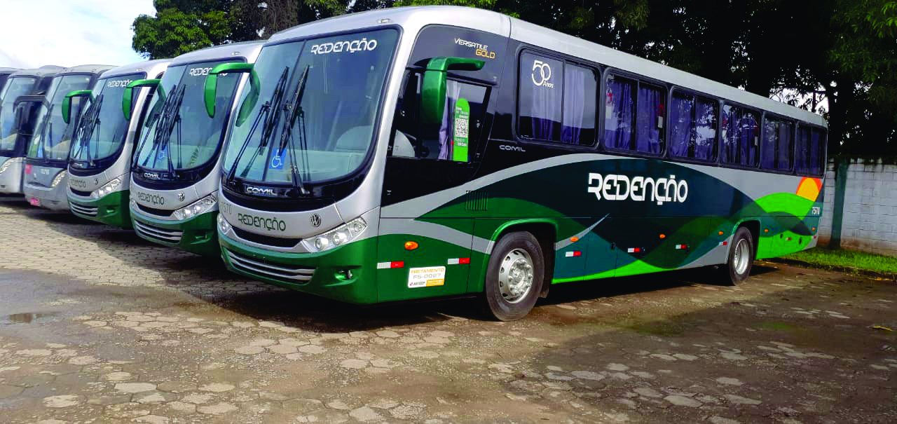 Expresso Redenção investe em 20 novos ônibus para serviço de fretamento