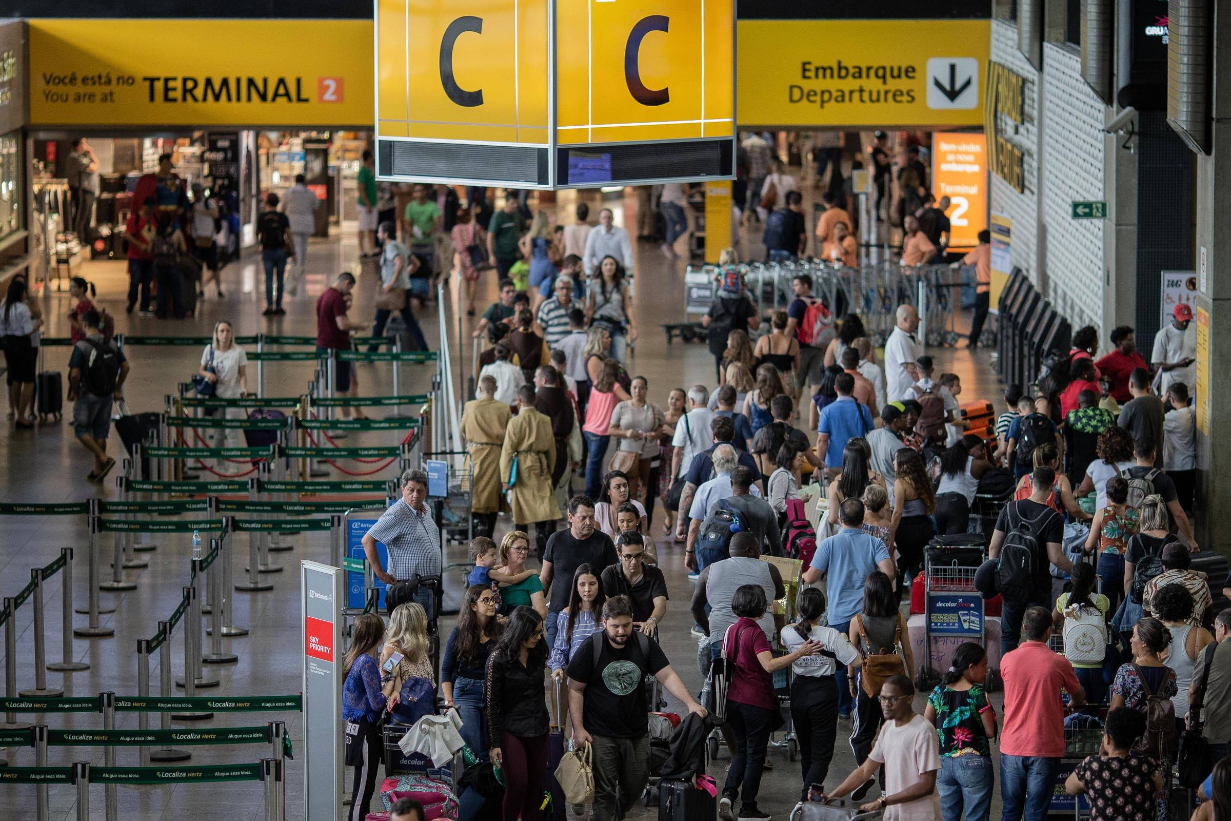 GRU Airport registra mais de 20 milhões de viajantes em 2020