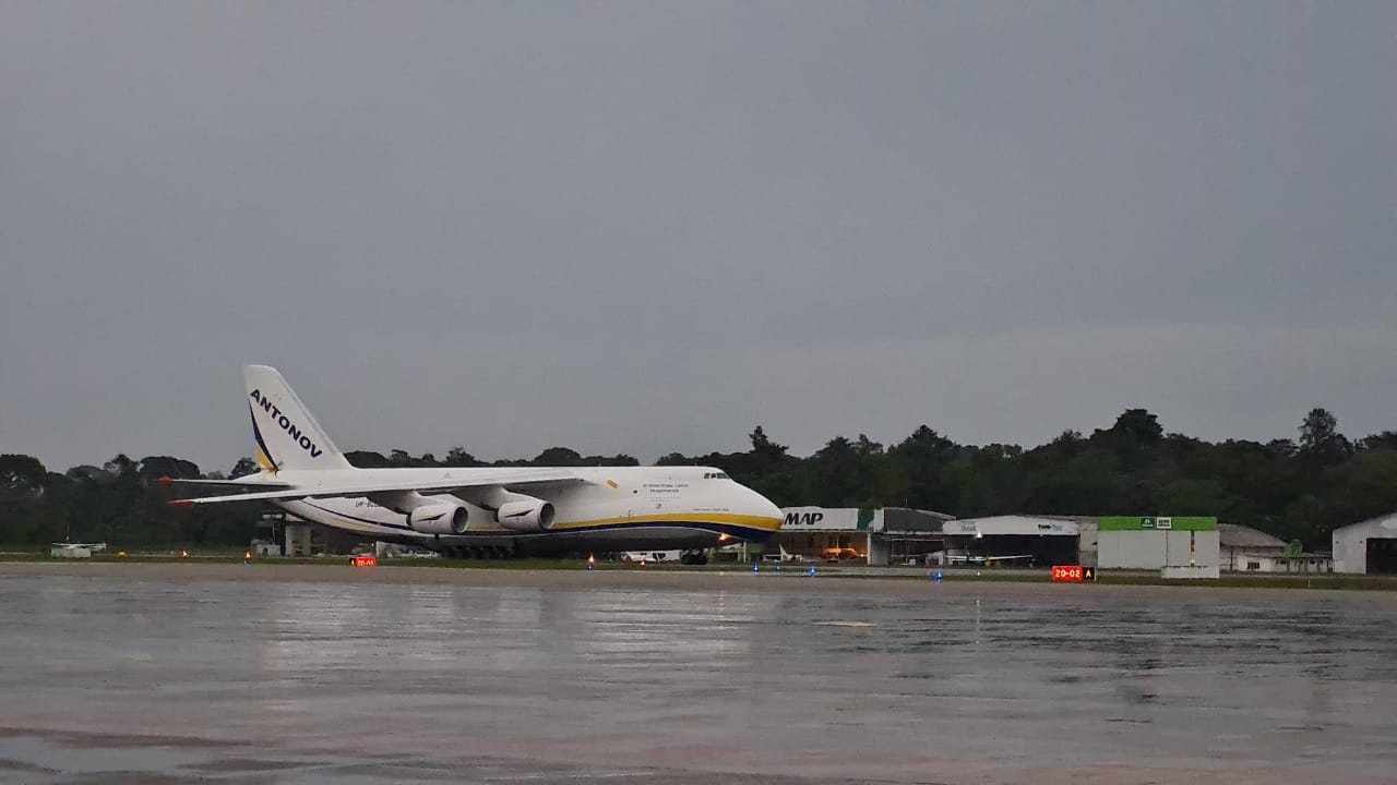 Aeroporto de Belém recebeu mais uma operação com a segunda maior aeronave cargueira do mundo