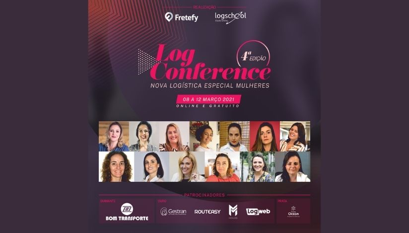 LogConference discute logística em evento digital gratuito só com palestrantes mulheres