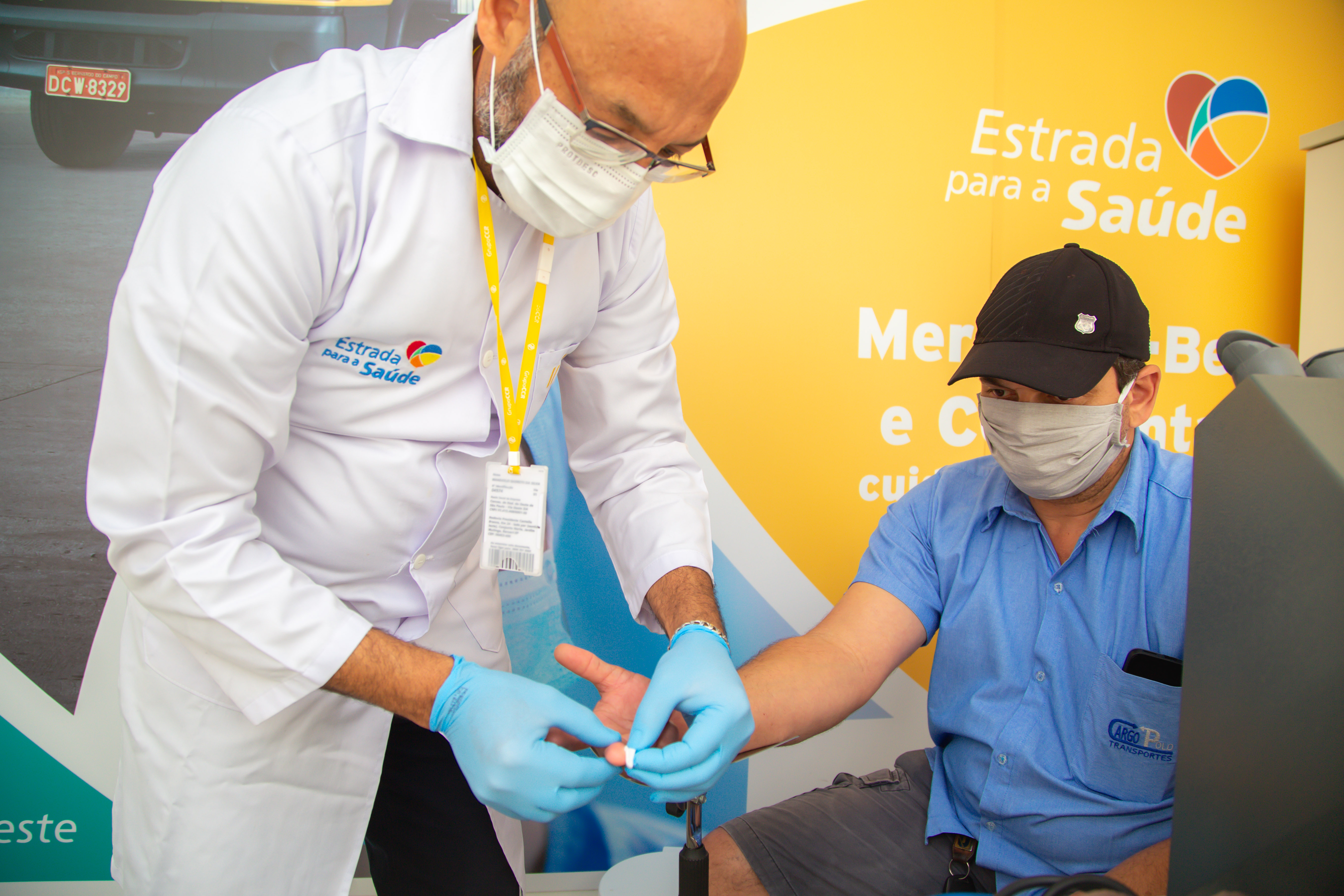 Programa “Estrada para a Saúde” sensibiliza caminhoneiros sobre colesterol