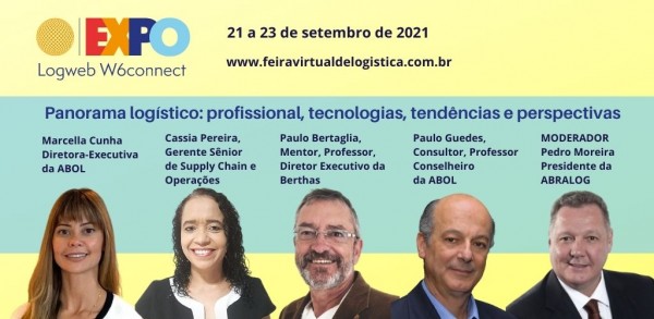 Painel na Expo Logweb W6connect discutirá novo profissional, novas tecnologias, tendências e perspectivas na logística