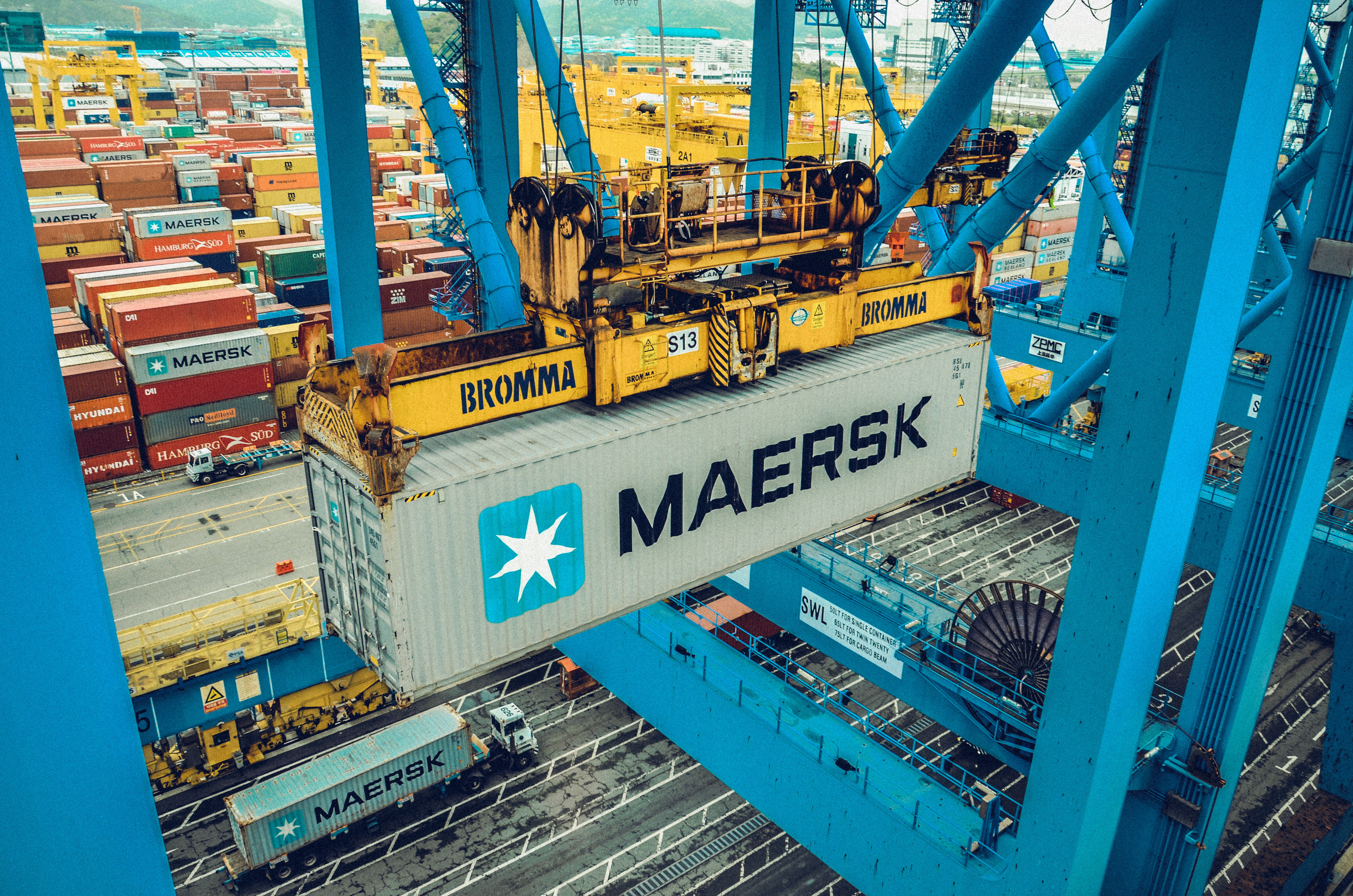 Transporte de contêineres: Maersk firma parceria estratégica com Vestas