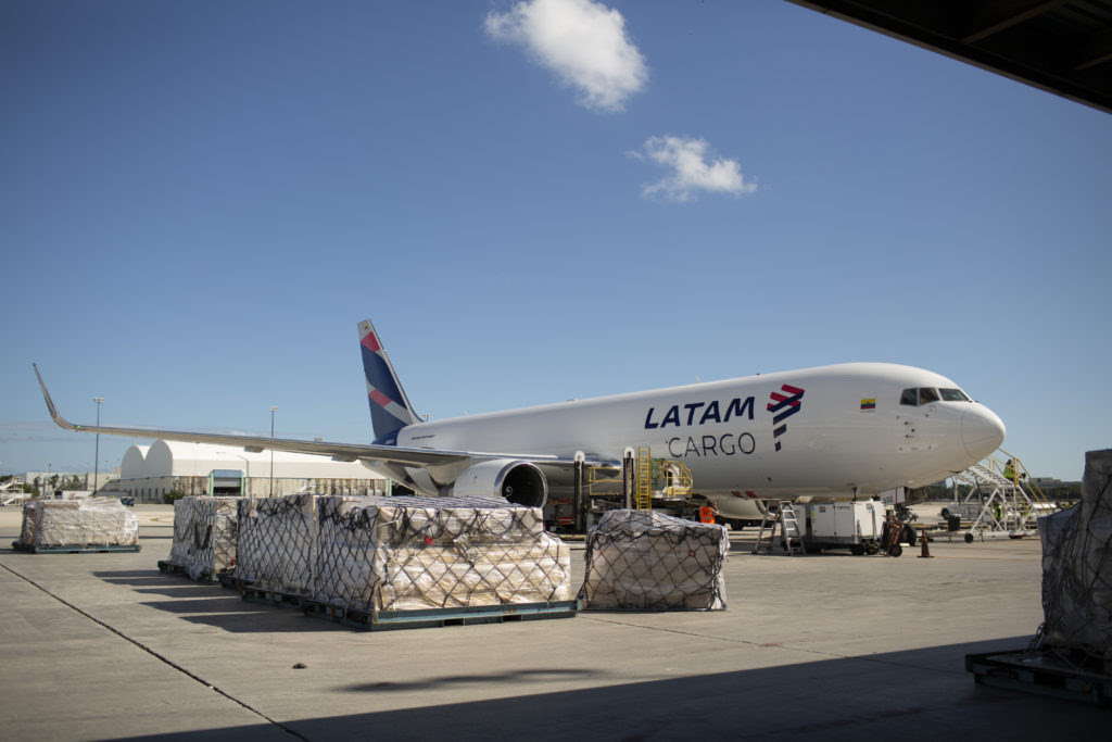 LATAM Cargo inaugura rota cargueira Cidade do México-Recife