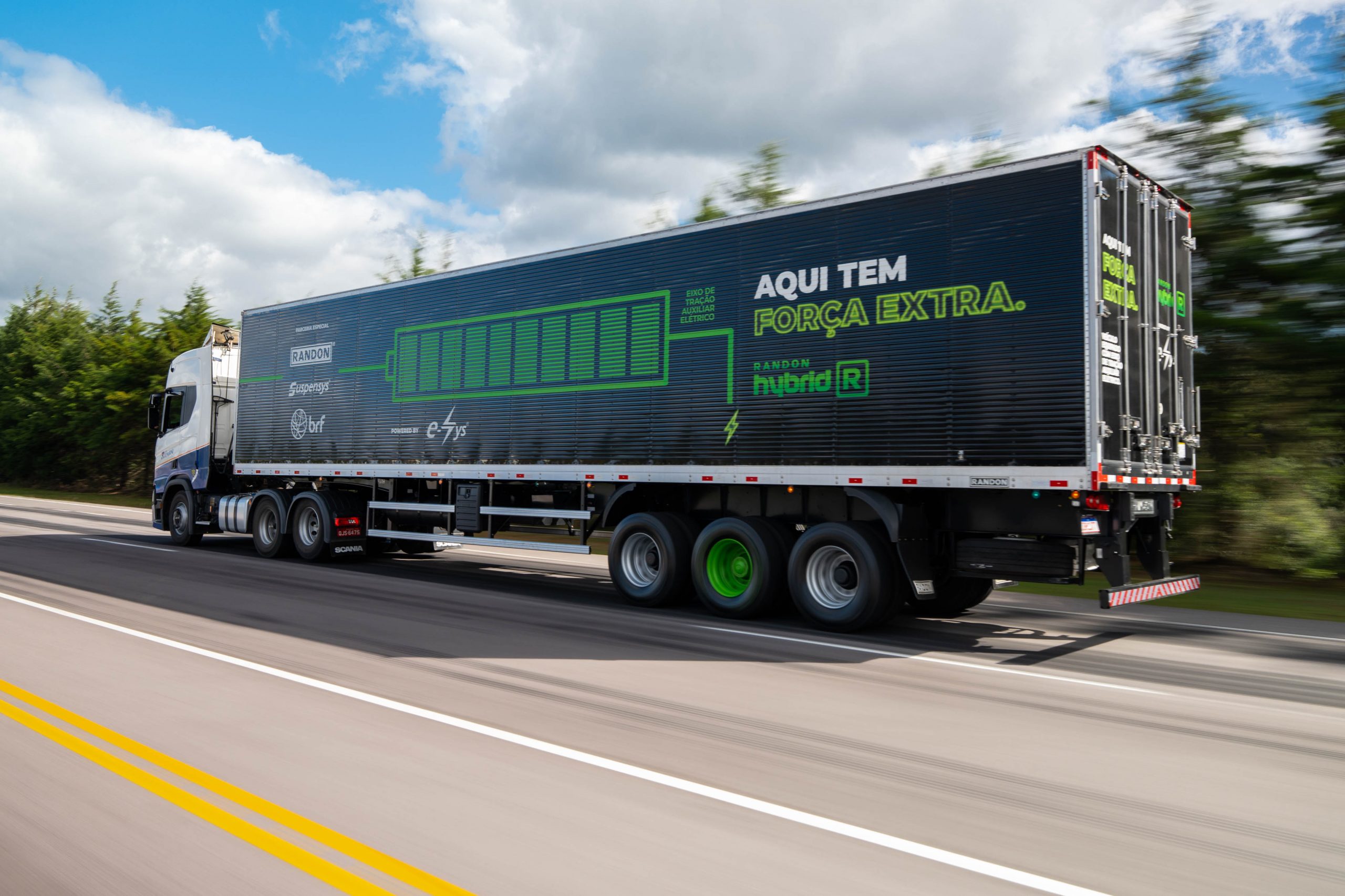 Sistema de tração auxiliar elétrico e-Sys passa por testes de campo