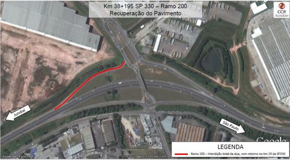 CCR AutoBAn promove recuperação de pavimento na rodovia Anhanguera