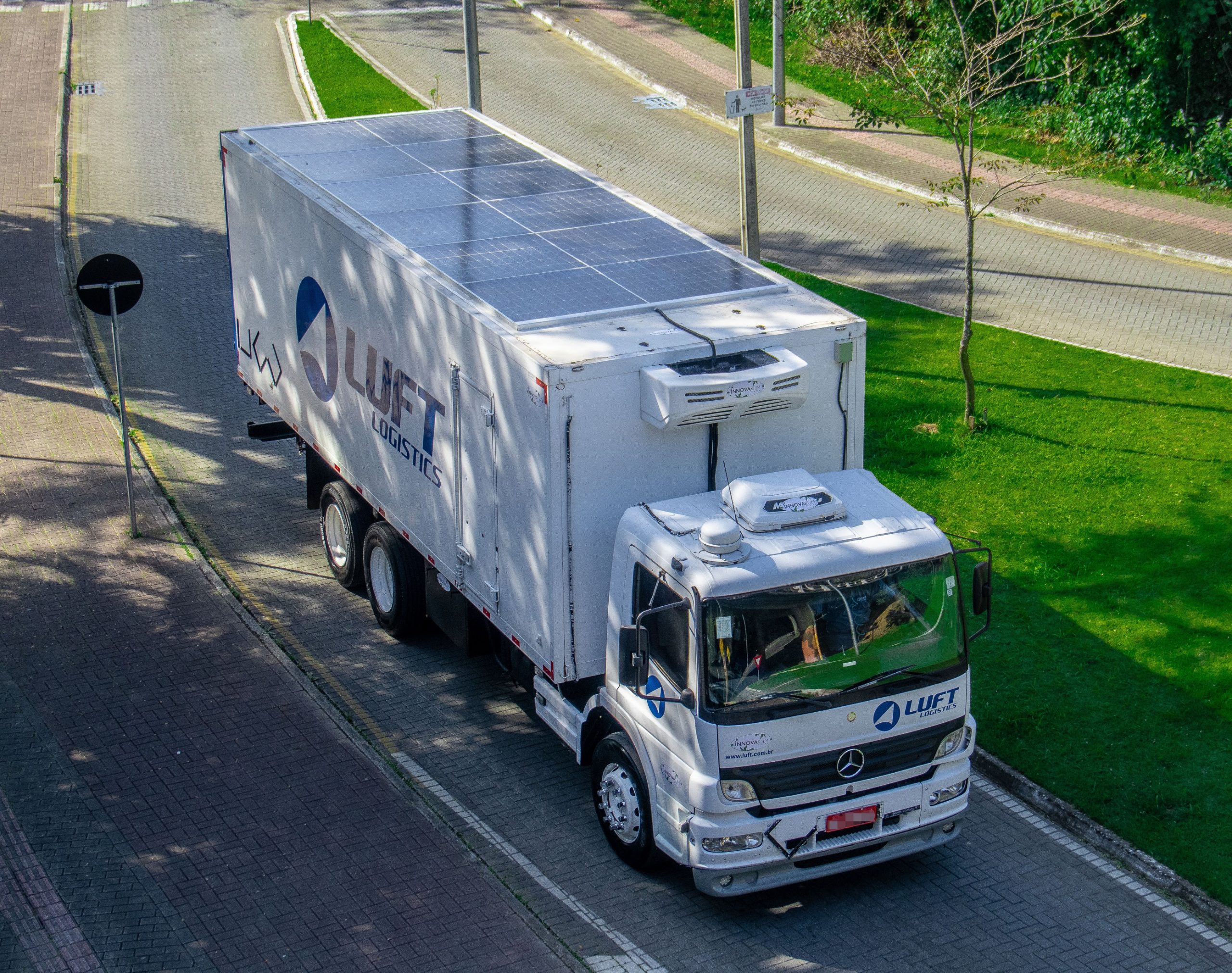 Refrigeração solar de medicamentos é projeto em caminhões da Luft Logistics