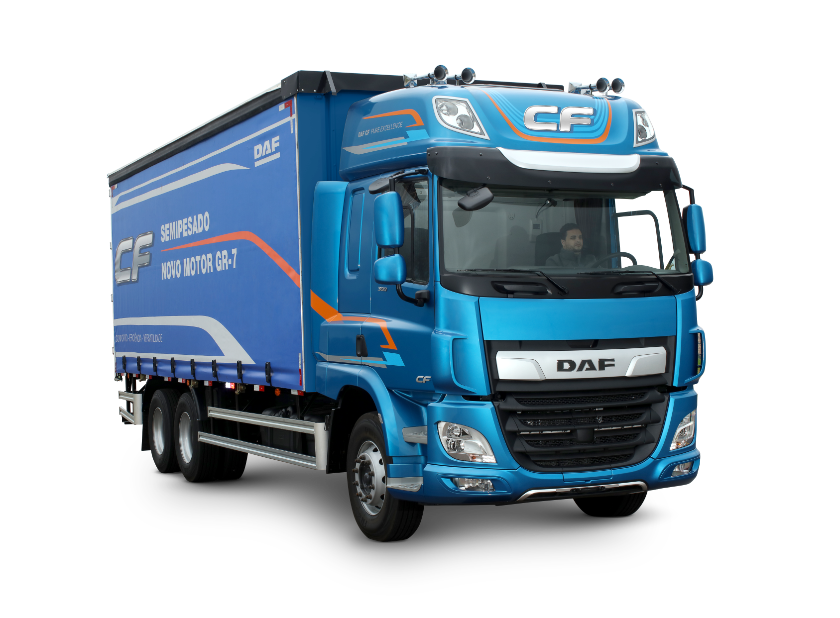 Novo DAF CF com Motor PACCAR GR-7 oferece maior cabine do mercado