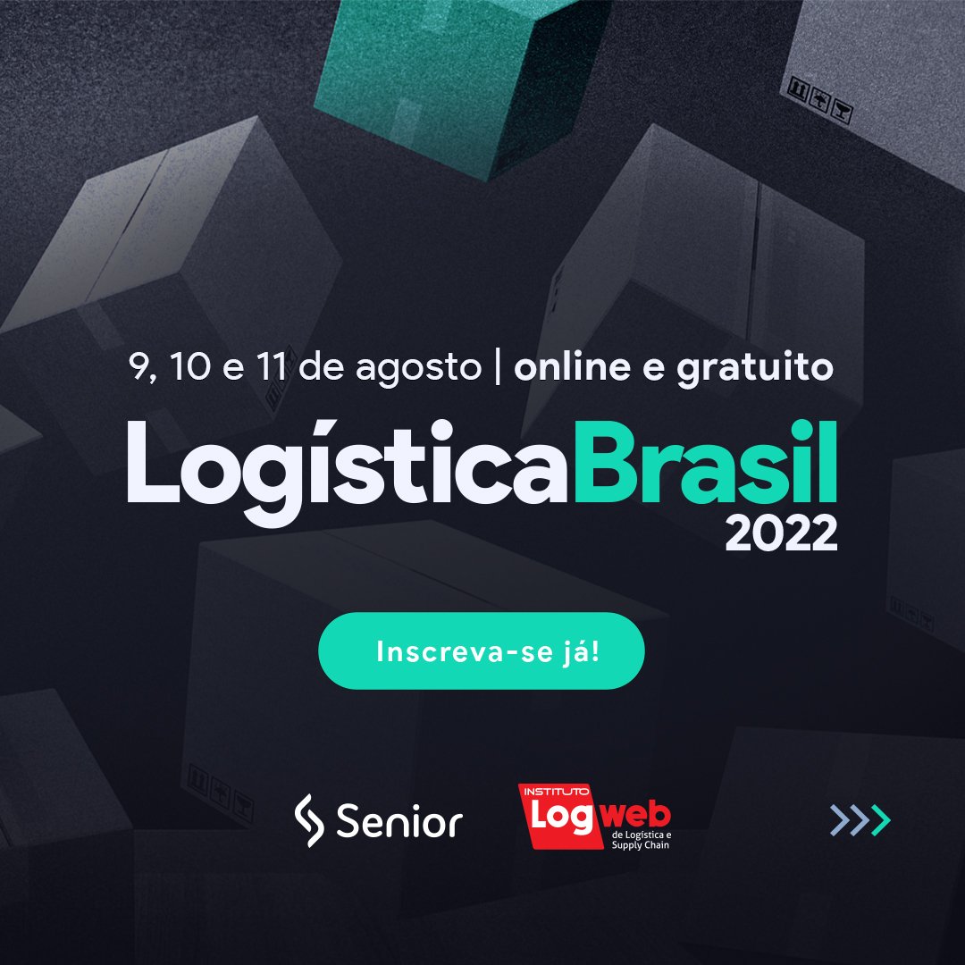 Virtual e gratuito, Logística Brasil divulga grade completa do evento que acontece de 9 a 11 de agosto