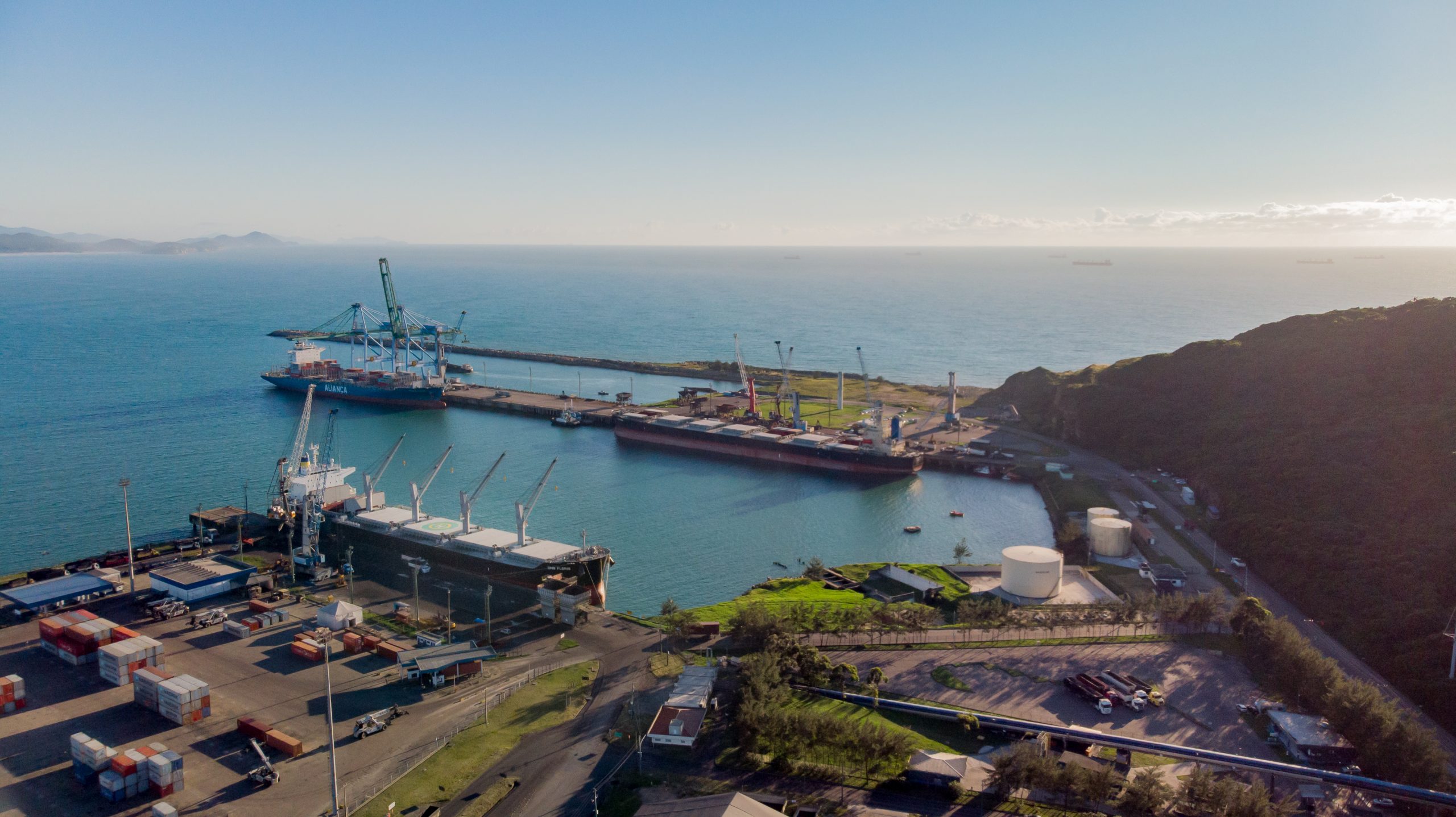 Porto de Imbituba atinge maior movimentação do mês de agosto