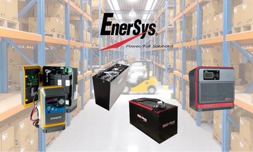 EnerSys: carregadores de alta frequência e baterias tracionárias chumbo-ácido ventiladas, de chumbo puro e lítio para várias aplicações