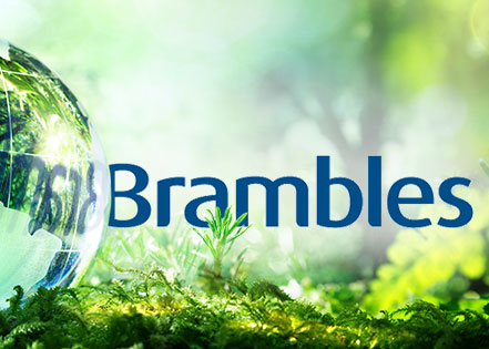 Brambles fica em primeiro lugar na categoria da indústria no Índice Mundial de Sustentabilidade da Dow Jones