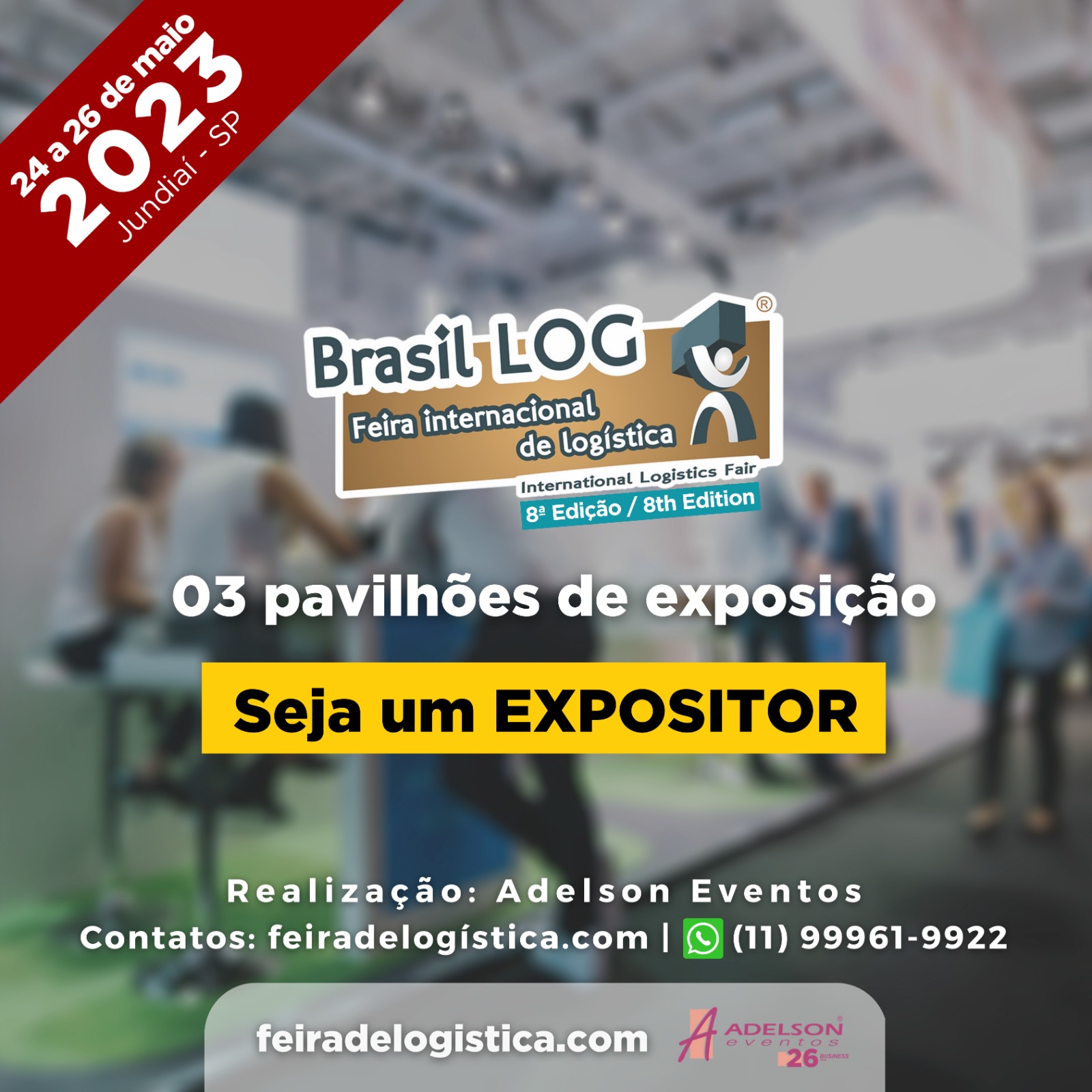 8ª Feira Internacional de Logística contará com Rodada de Negócios e driving tests