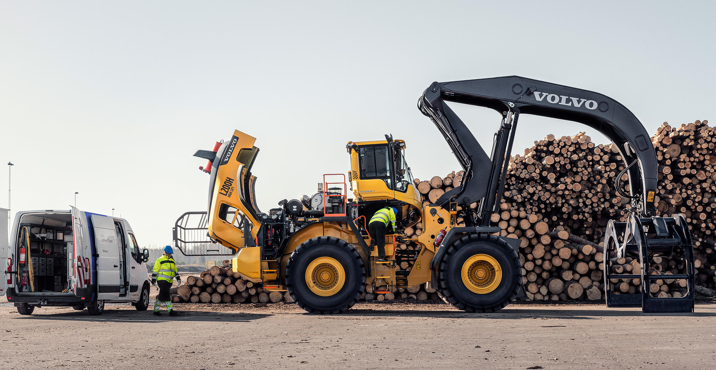 Volvo lança pá-carregadeira L200H HL para a América Latina