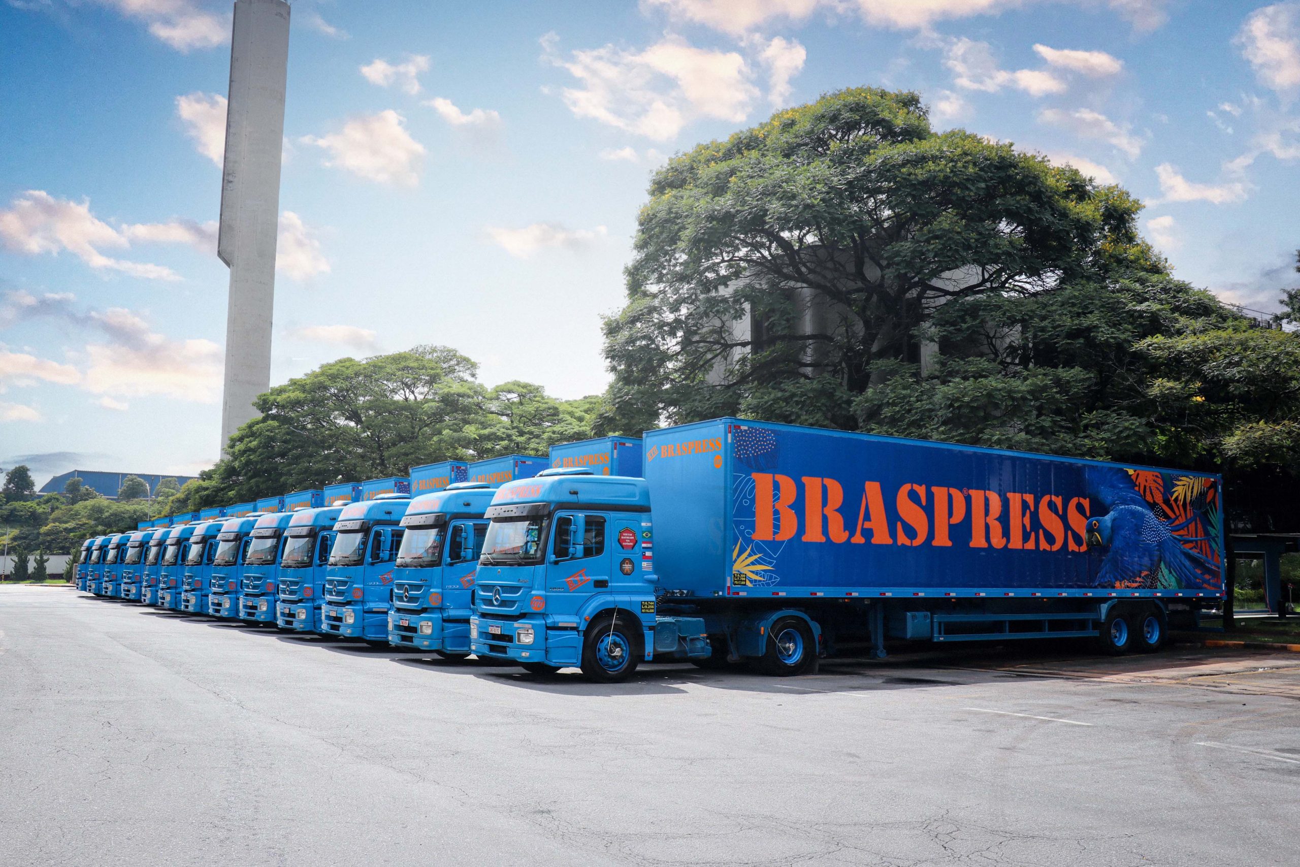 Braspress faz novos investimentos em frota