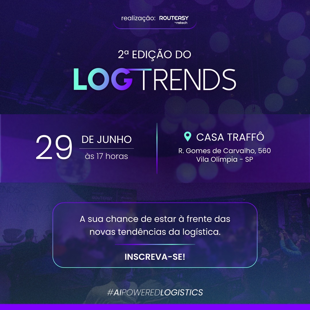 RoutEasy promove evento para discutir novas tendências e inovações em logística