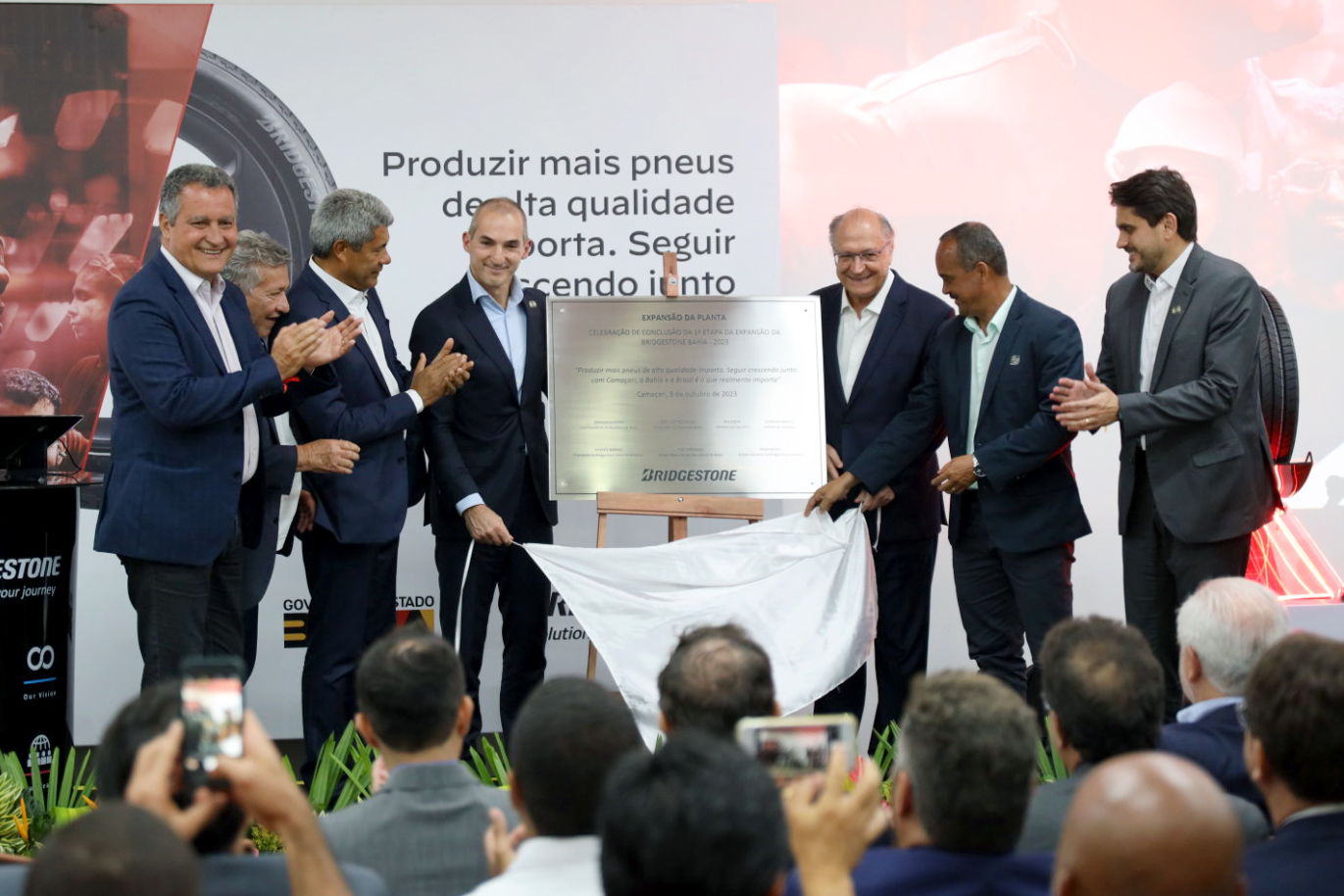 Bridgestone celebra expansão após investimentos realizados em Camaçari-BA