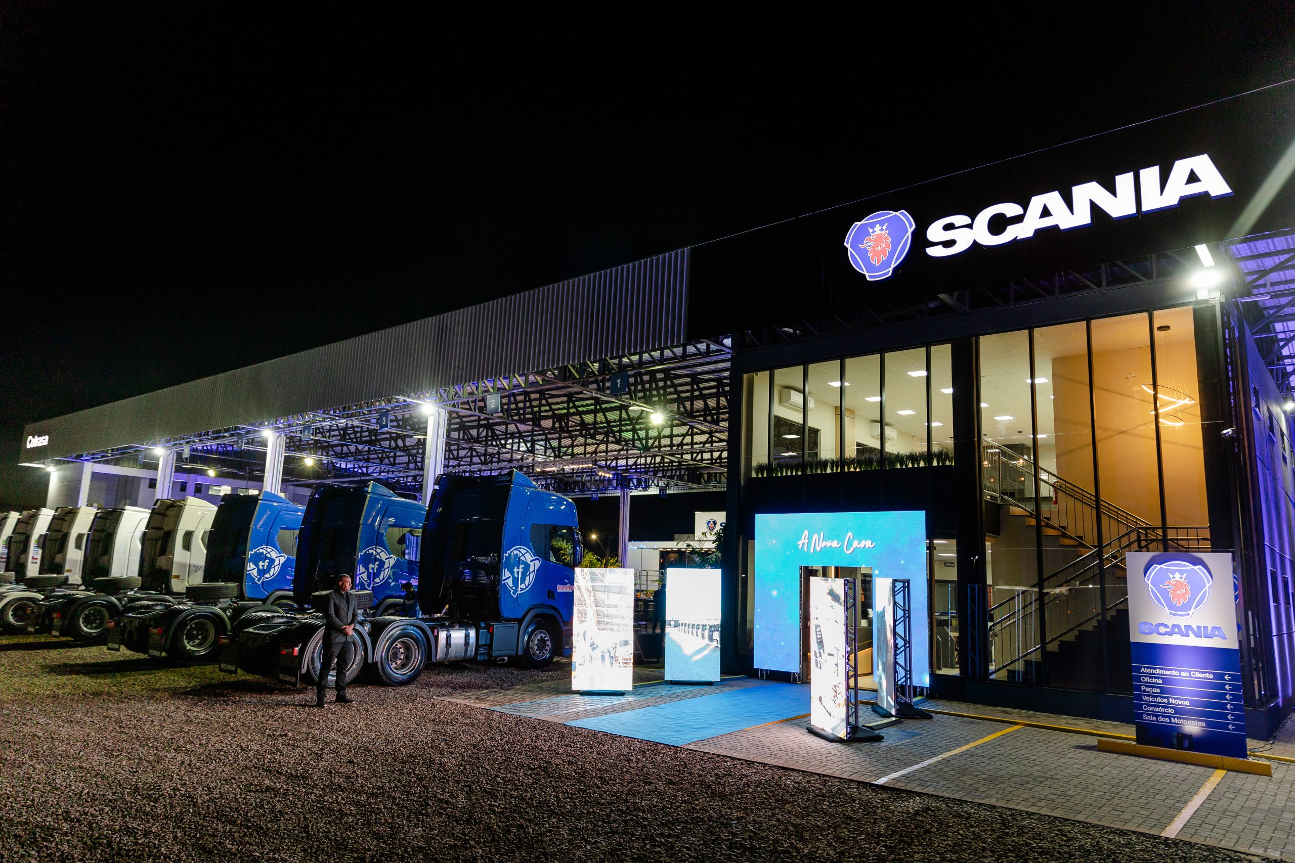 Scania Cotrasa inaugura nova concessionária