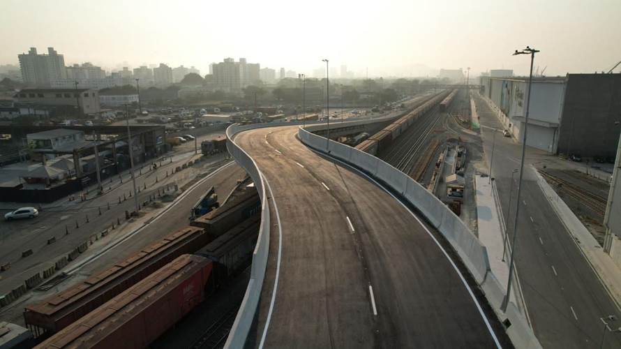 APS inaugura viaduto no Porto de Santos na próxima quinta-feira