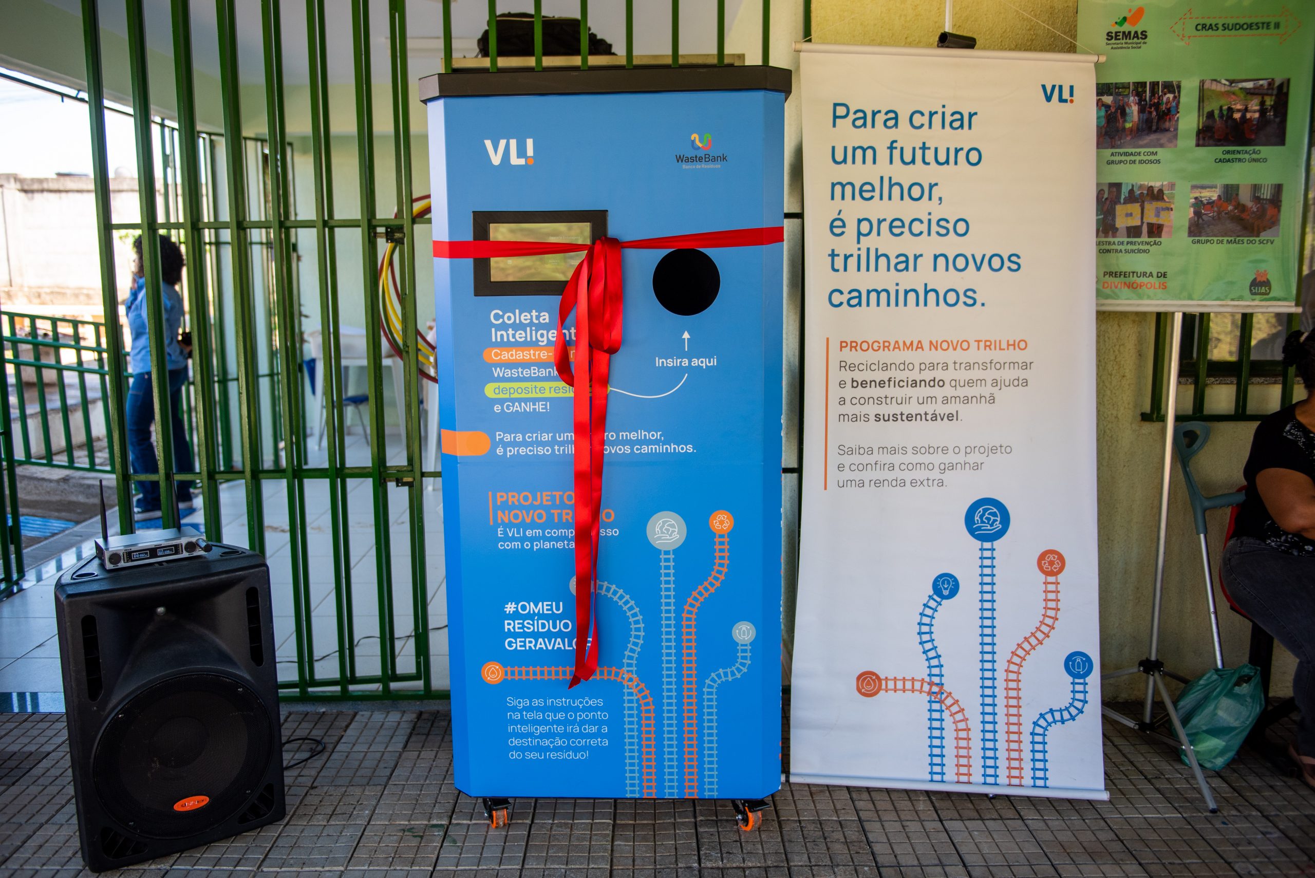 Programa Novo Trilho da VLI recolheu quase 50 toneladas de recicláveis no primeiro semestre deste ano