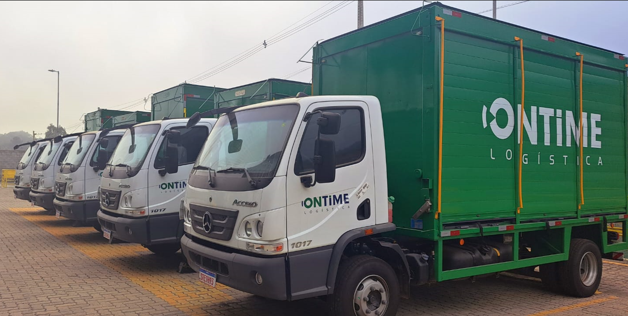 OnTime adquire caminhões Mercedes-Benz Accelo e Actros para renovação de frota